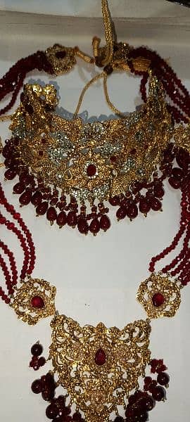 bridal atifishal gold set 7