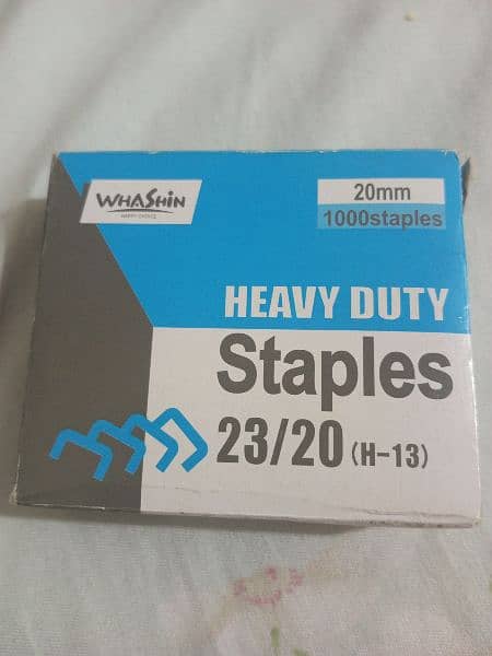 Original Deli "Heavy Duty Stapler" (Including 23/20 size staple pins) 5