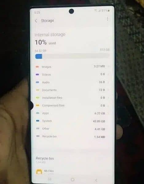 samsung note 10 plus 512 GB  EXCHANGE POSSIBLE 1