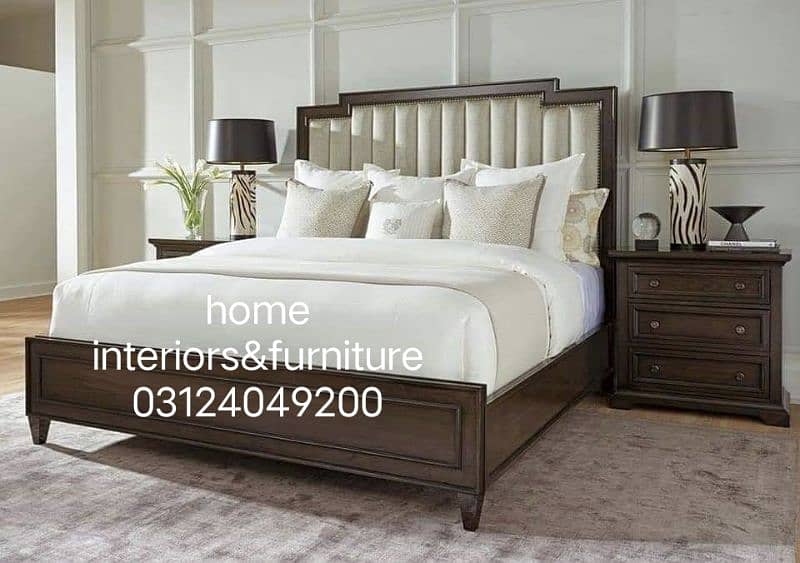 plate form wooden bed with two sides call 03124049200 2