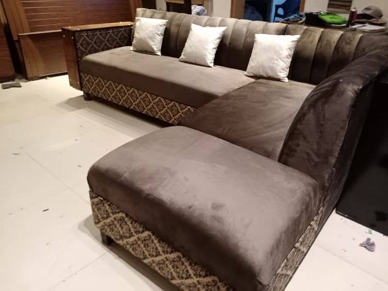 bed set and corner  sofa 88000 plz call 03124049200 3