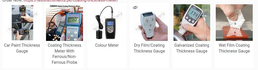 Paint Coating Thickness Guage DFT meter in Pakistan 0