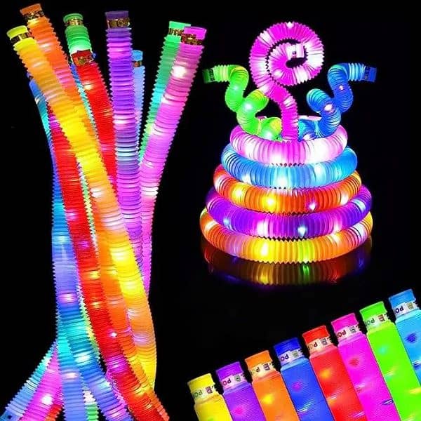 Sensory Toys Led Per Tube Fidget Toy Stress And Anxiety Relief Pipe 3