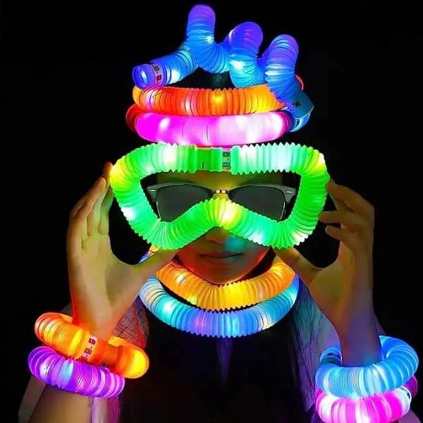 Sensory Toys Led Per Tube Fidget Toy Stress And Anxiety Relief Pipe 4