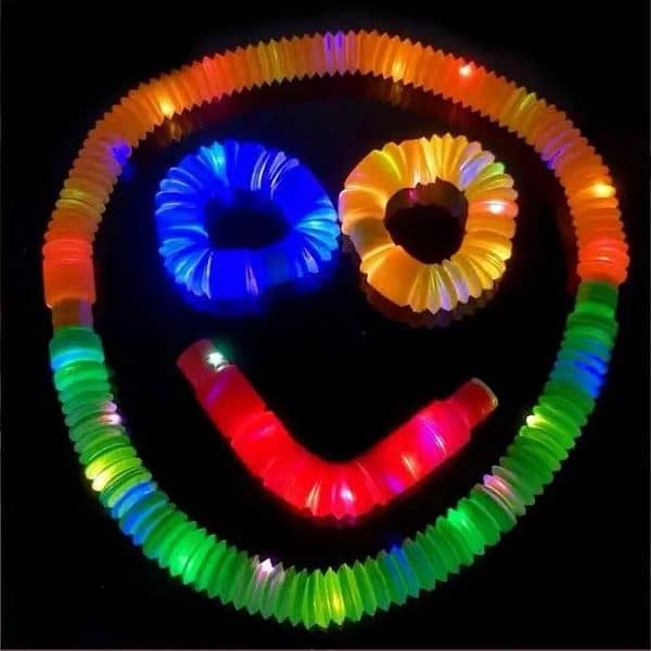 Sensory Toys Led Per Tube Fidget Toy Stress And Anxiety Relief Pipe 7