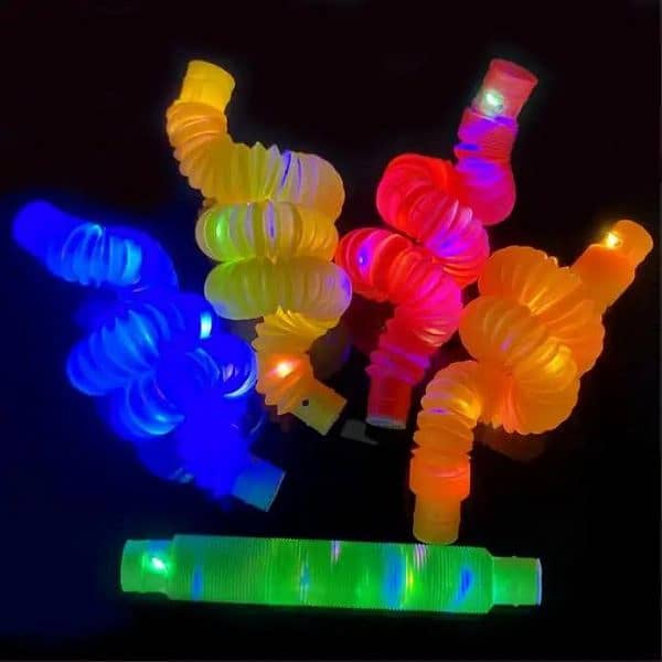 Sensory Toys Led Per Tube Fidget Toy Stress And Anxiety Relief Pipe 8