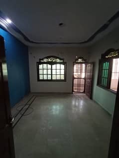 120 yards Ground Floor 2 bed rooms, 1 Lounge & 1 drawing room House for RENT in North Karachi 5-c/1, 18 meter Road, near BILAL SCHOOL 0