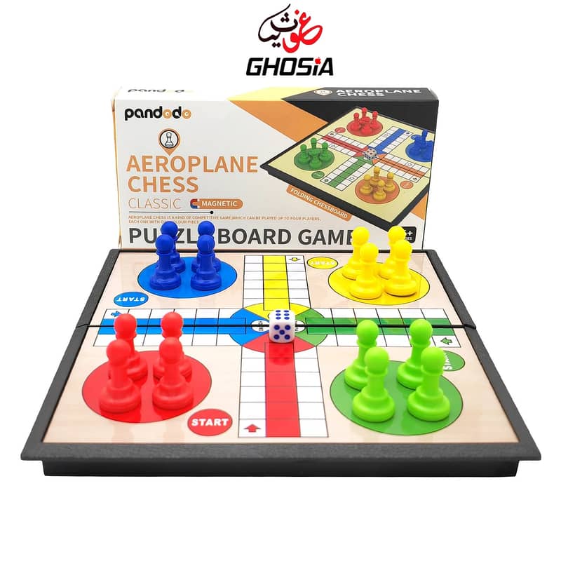 Magnetic Ludo Game Board 4 Player Game Set 3