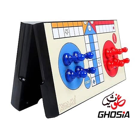 Magnetic Ludo Game Board 4 Player Game Set 6