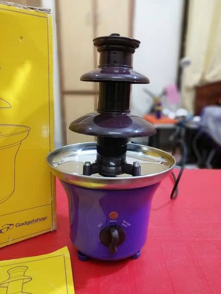 Sunbeam Choccy Electric 3 Tier Chocolate Fountain, Imported 12