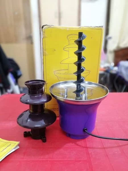 Sunbeam Choccy Electric 3 Tier Chocolate Fountain, Imported 15