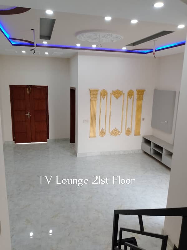 7 Marla Fully Luxurious Double story house available for rent 17