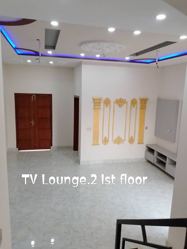 7 Marla Fully Luxurious Double story house available for rent 19