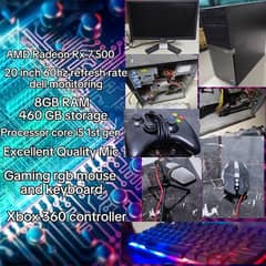 GAMING PC WITH 10/10 CONDITION IN JUST 45000 With all ACCESSORIES
