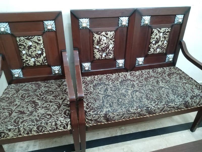 6 Seater Sofa available for Sale with Table in reasonable Price 1