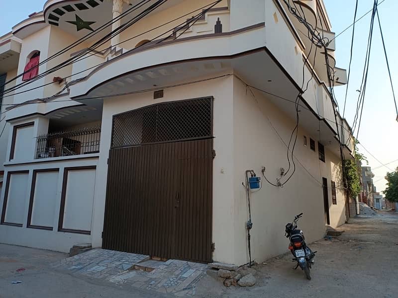 House for sale 6 Marla Chowk Madhrianwala Yousf Cold store Bashir town 1