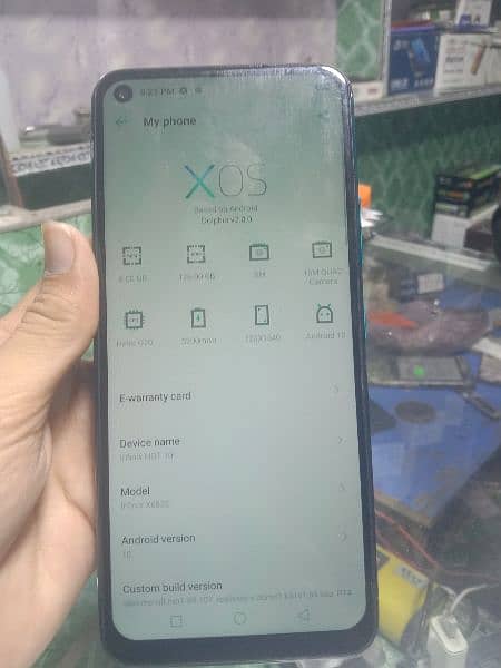 Infinix Hot 10 only sit 4