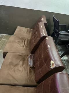 4 used single sofas