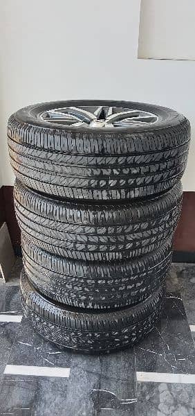 Fortuner,Revo,Prado Zero meter rims and tyres 3