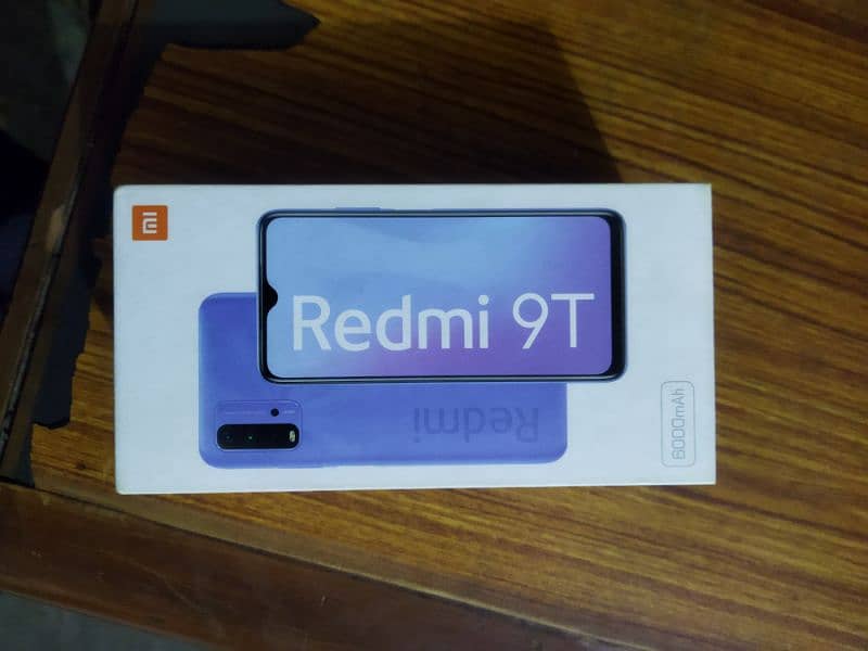 Redmi 9T Phone with Box & Oringal Charge 2