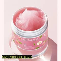 Bioaqua peach Extract Exfoliating Face gal , 140g, free delivery