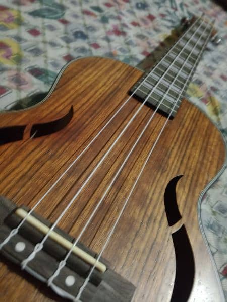 Imported New Solid wood IRIN brand SemiElectric Ukulele 3Band EQ/Tuner 5