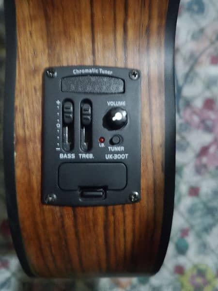 Imported New Solid wood IRIN brand SemiElectric Ukulele 3Band EQ/Tuner 6