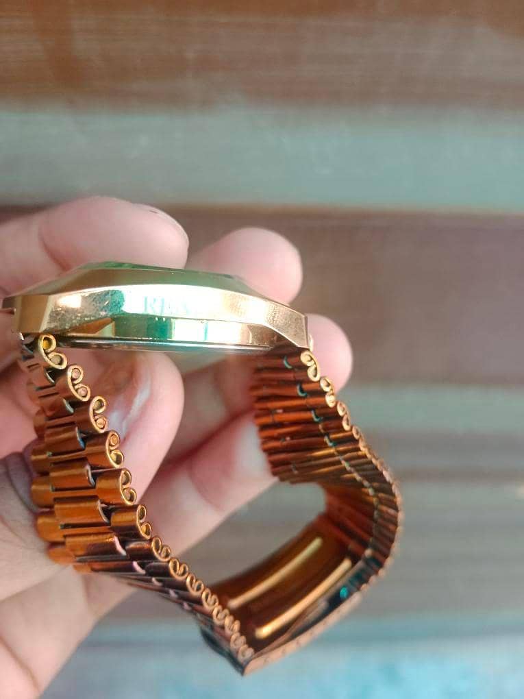 New Quartz Real Diastar Golden Chain Watch For Sale 10