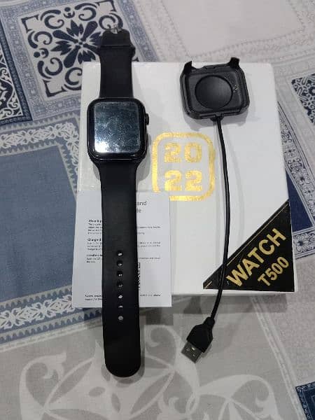 Smartwatch with 9D Protector 0