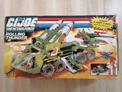 G. I. Joe rolling thunder 1986 collectors item