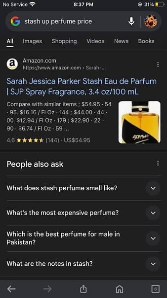 stashup 100% original perfume 5