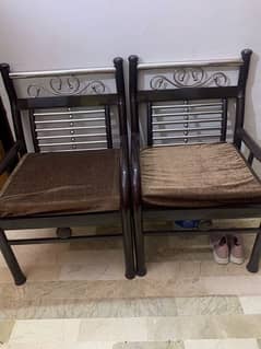 5 seater rod iron sofa urgent sale condition 10/10