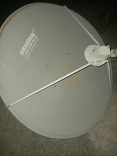 2 dish antennas