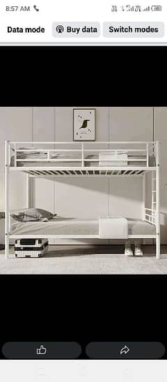 iron bunk beds master bed