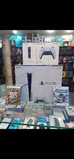 Ps5 slim 1tb with cds