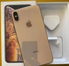 iPhone XS max pta approved full accessories full Box ma ha