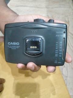 origna casio radio and tape recorder condition 10 /10 . 0