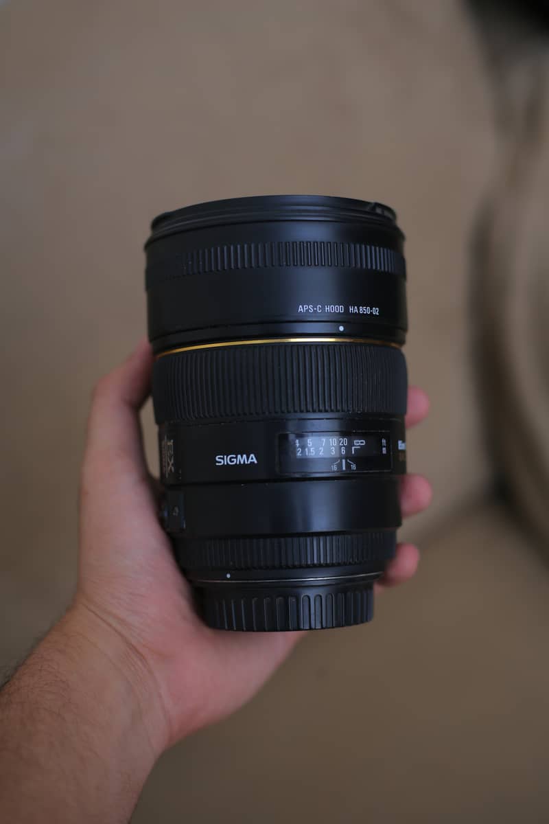 Sigma 85mm f/1.4 EX DG HSM for Canon 3