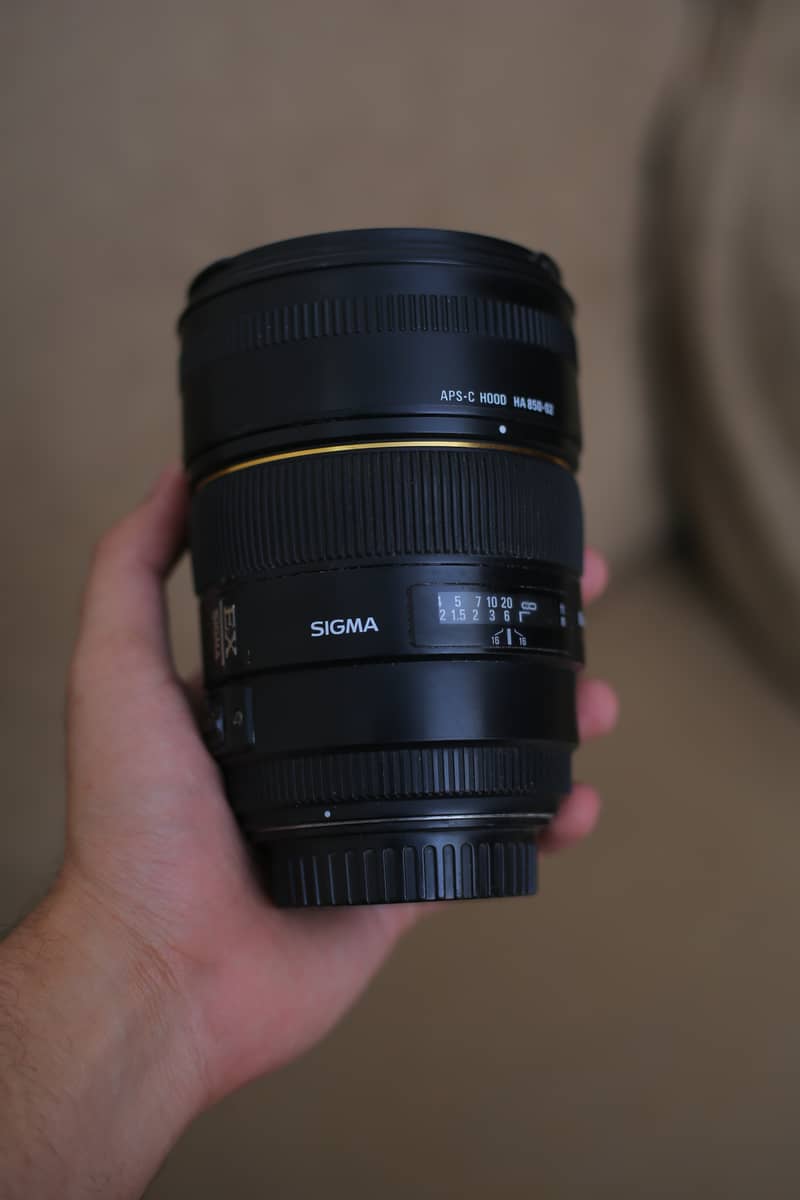 Sigma 85mm f/1.4 EX DG HSM for Canon 4