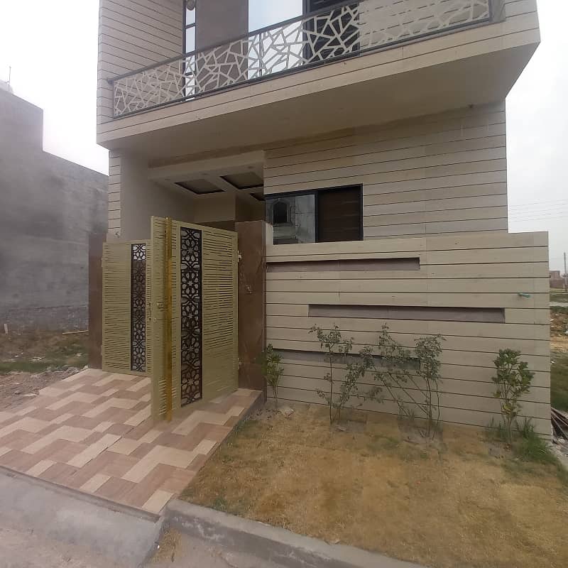 3 Marla Double story house for sale in Alhafeez Garden phase 5 canal road Lahore 0