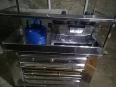 03242865706orignal steel frize counter for arjent sell good condition