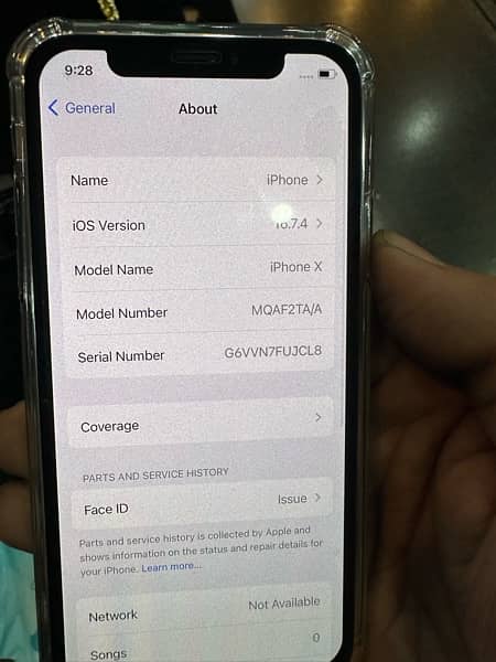 urgent sale pta approved iPhone X  03223882222 6