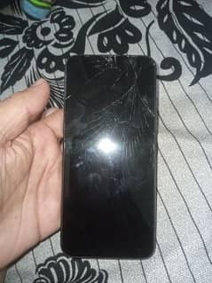 Infinix hot 8 secondand condition with box and panel was broke