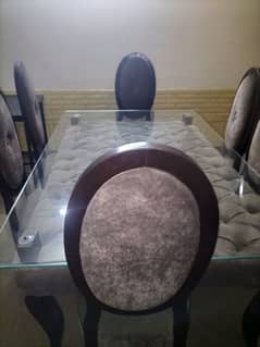 Dinning table with 6chairs