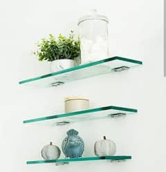 Glass shelves 12mm