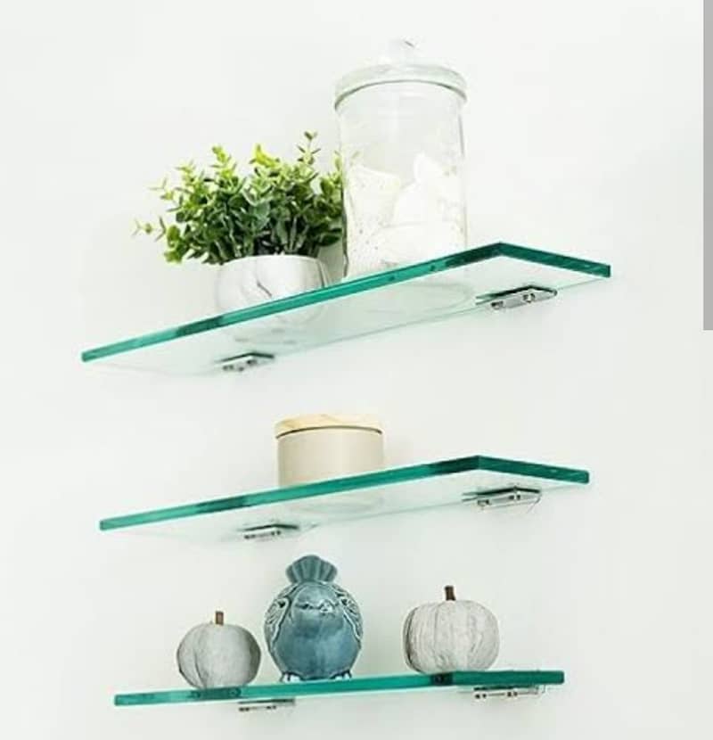 Glass shelves 12mm 0