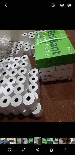 Thermal Paper Printer Rolls & Barcode labels 2
