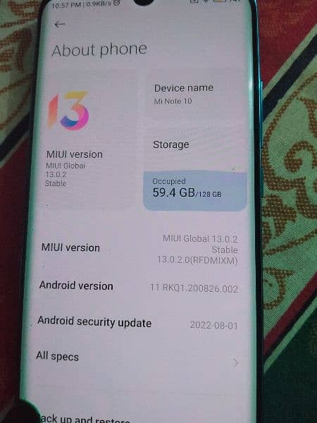 Xiaomi MI REDMI Note 10 3