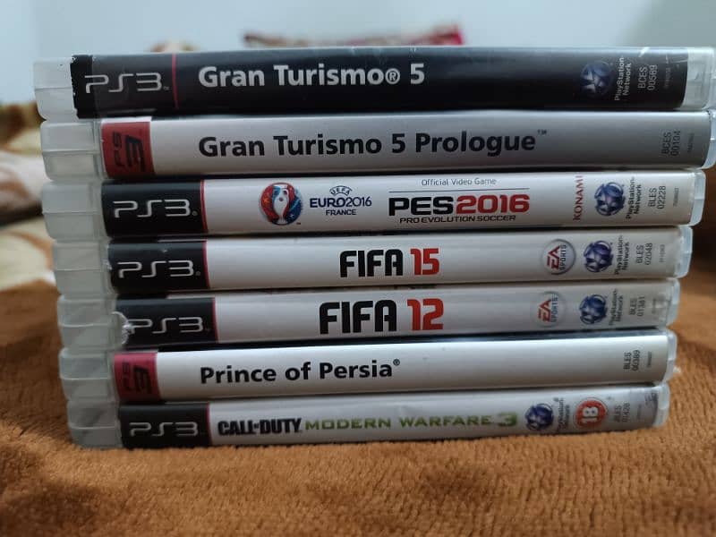 PS3 Slim and Games 6