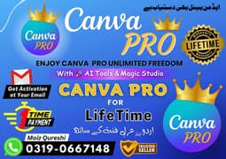 Canva Pro for Lifetime Rs. 300 Only